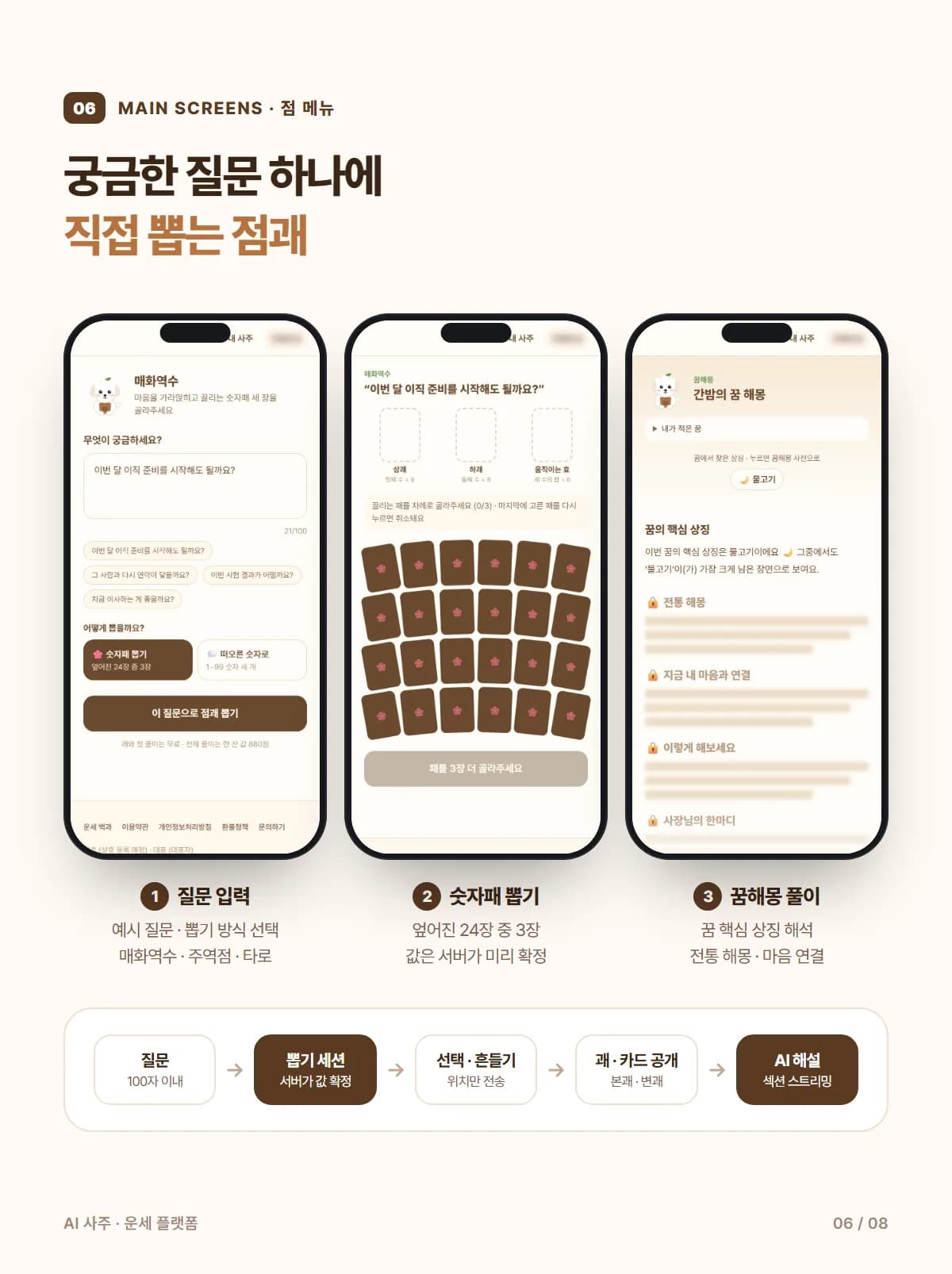 AI 사주·운세 플랫폼 - 상세 5