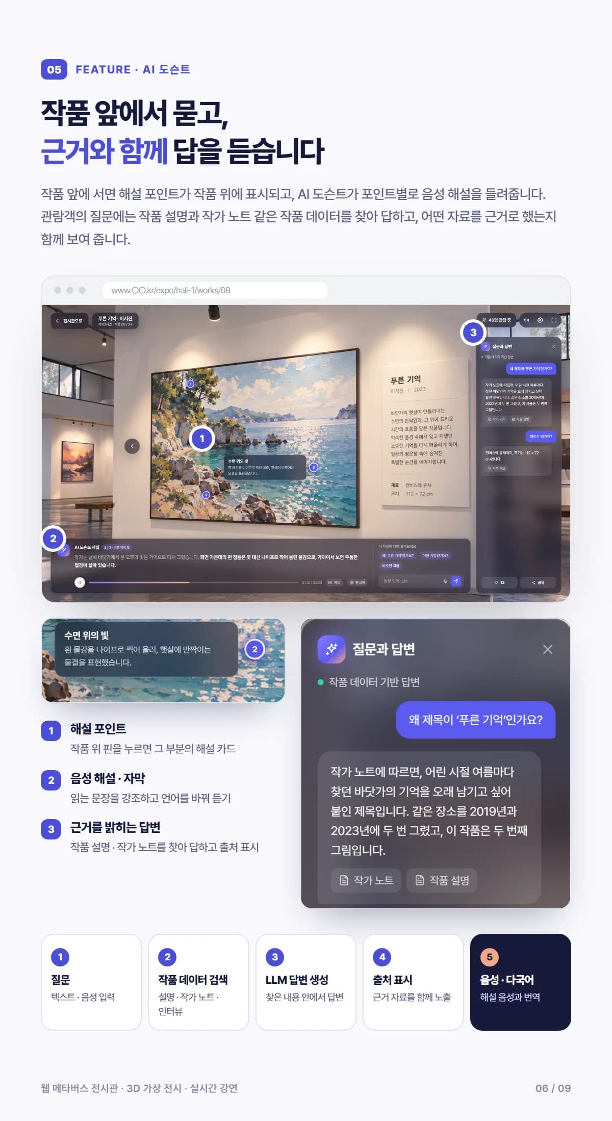 3D 가상전시 서비스 - 상세 5